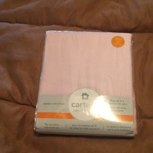 Carters sateen crib sheet